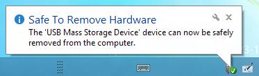 1 Sådan fjerner du en USB lagerenhed i Windows 8.1: 1. I startskærmen skal du trykke på Desktop for, at åbne skrivebordet. 2.