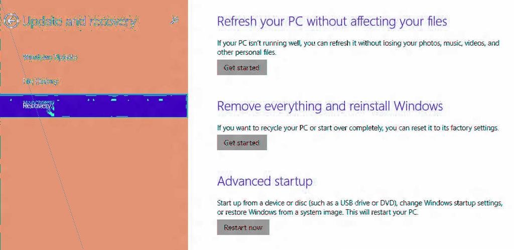 Sådan fjerner du alt og geninstallere Windows Du kan gendanne din pc til dens originale indstillinger, ved at bruge Remove everything and reinstall (fjern alt og geninstaller) muligheden i