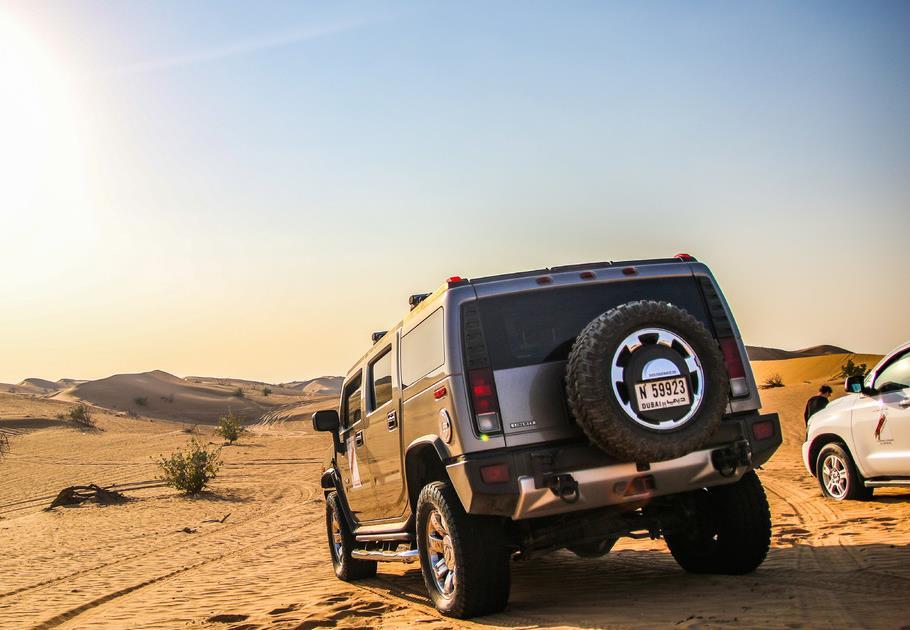 Ørkensafari i Jeep Sæt dig på bagsædet (medmindre du foretrækker at sidde