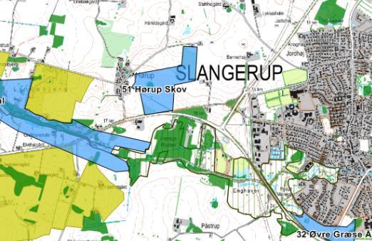 Geografisk placering: Vest for Slangerup Beskrivelse: Et område ejet af Naturstyrelsen Begrundelse for udpegningen: Området