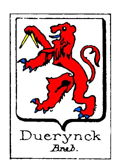 5: Paulina DURINCX, født omkring 1560. Børnebørn: II-1: Anthonius DURINCK, født omkring 1555. 1: Amelberga DURINCK, født søndag d. 31.august 1586 i. 2: Jan DURINCK, født omkring januar 1588.