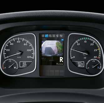Med mange funktioner og visninger giver bilens computer et hurtigt, omfattende og samtidig overskueligt overblik over alle vigtige oplysninger. Mercedes PowerShift 3.