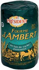 Den er opkaldt efter den lille by Ambert i det smukke Auvergne i Midtfrankrig. Fourme d Ambert er cylinderformet.