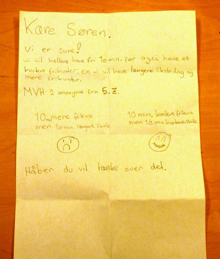 Kirkebjerg Skole Forældreinformationsbrev November14. Kære alle Nye ringetider. Vi havde ikke i sommers fået beregnet vores pausetider ordentligt og har derfor ændret ringetiderne en smule.
