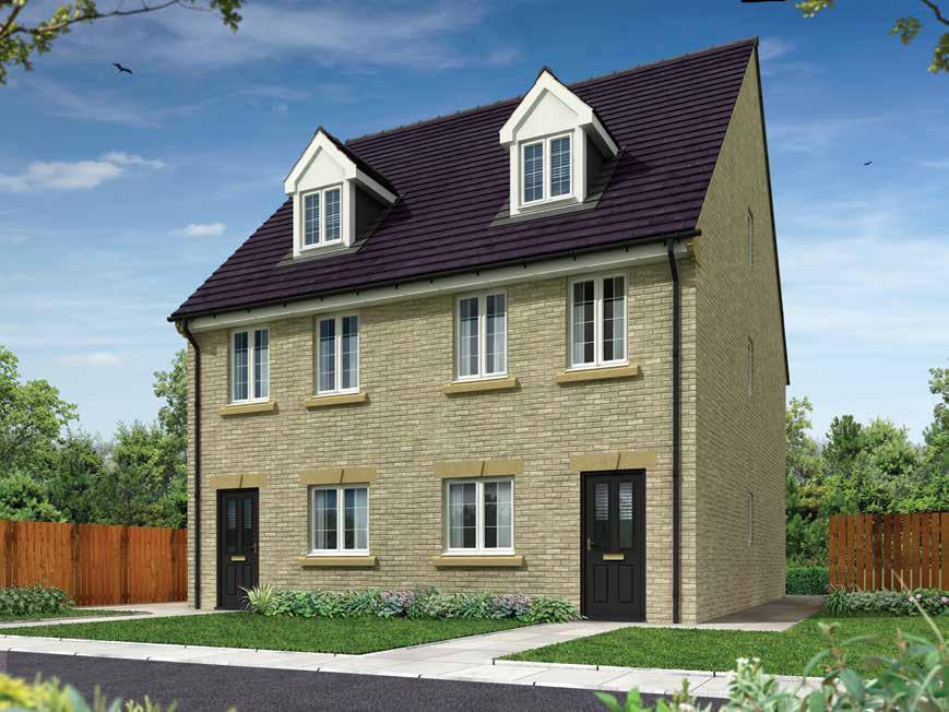 CREST PARK The Ingleton 3 bedroom, 2 1 / 2 storey townhouse The Ingleton is a 3 bedroom, 2 1 / 2 storey townhouse which is ideal for growing families or couples who are looking for extra space.