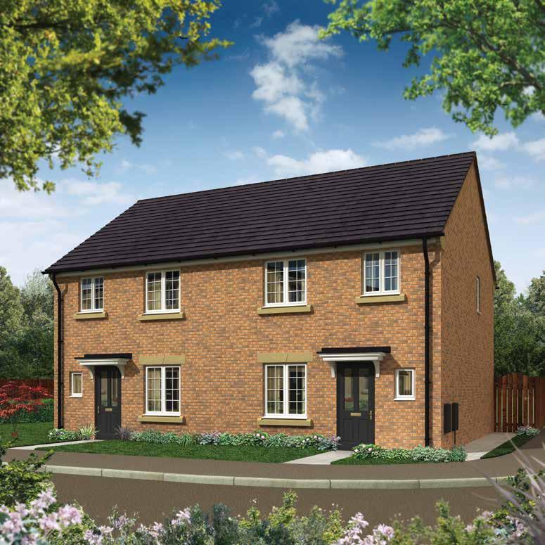 CREST PARK The Ashford 3 bedroom mews home The Ashford is a 3 bedroom home featuring a modern design which ideal for first time buyers or young families in need of some extra space.