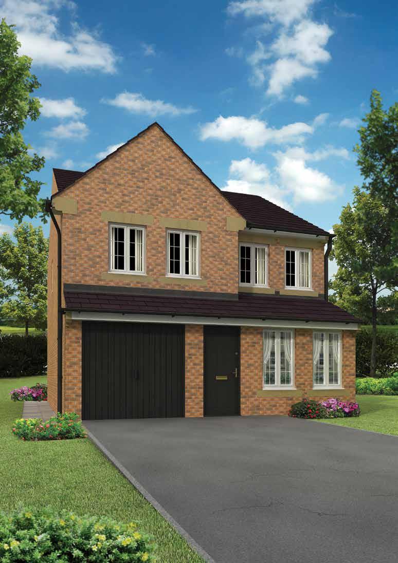CREST PARK The Hadleigh 4 bedroom detached home The Hadleigh is a 4 bedroom detached home which offers all the space and flexibility you need for modern family life.