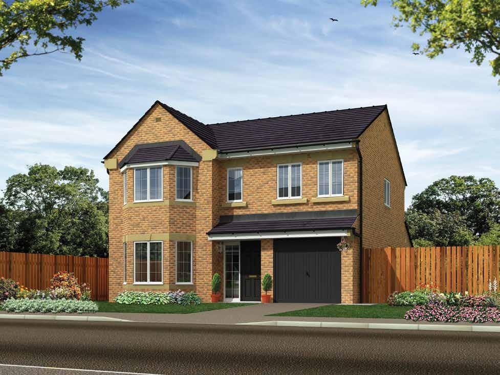 CREST PARK The Balmoral 4 bedroom detached home The Balmoral is a 4 bedroom detached home which offers all the space you need for contemporary family life.