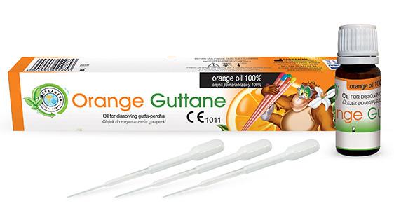 ENDODONTI Orange Guttane Olie til opløsning af guttaperca Pakning med 10ml Varenummer: