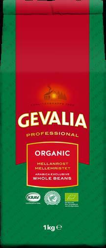 Gevalia Professional er smagsrige, velbalancerede kaffeblandinger eksklusivt fremstillet
