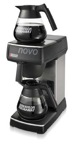 1,8 l bryg Kapacitet: op til 120 kopper Fast vandforsyning/afløb: Ja/Nej Mondo 2 Kaffemaskine forsynet med 2 keramiske varmeplader, der automatisk giver kaffen den rette temperatur.