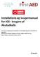 Installations og brugermanual for ios - brugere af Akutudkald.