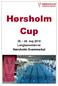 Hørsholm Cup maj 2019 Langbanestævne. Hørsholm Svømmehal