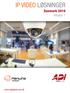 IP VIDEO LØSNINGER. Benelux 2019 Versie 11. Version