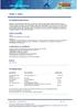 Egenskaber Test/Standard Beskrivelse. mat (0-35) Flammepunkt ISO 3679 Method 1 14 C. beregnet 616 g/l
