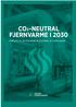 CO2-NEUTRAL FJERNVARME I 2030