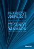 FINANSLOVS UDSPIL 2015 SEPTEMBER 2014 ET SUNDT DANMARK