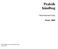 Praktik håndbog. - International Linje. Praktikhåndbog for International Linje. Forår 2009