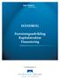 HÅNDBOG. Forretningsudvikling Kapitalstruktur Finansiering