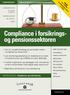Compliance i forsikringsog pensionssektoren