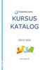 KURSUS KATALOG 2015-2016. www.pcaps.dk