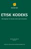 Etisk kodeks. Retningslinjer for Danske Lotteri Spils forhandlere. Danske Lotteri Spil A/S Maj 2014