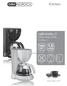Kitchen. café invito // coffee maker white 1,5 litres // Type 2356, 2357. 1100 watt heating element for optimal performance //