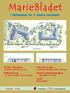 MarieBladet. ter. esultater. Hvor går vi hen... etningen. Fælles arbejdstidsregler - 1. maj fridag for os alle. Leder Vi er sammen!