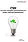CSR Hvordan arbejder virksomhedernes ledere med samfundsansvar?