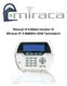 Manual til trådløst tastatur til Miracas ST-3 868MHz GSM Tyverialarm
