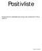 Positivliste. Kompetencefond for medarbejdere ansat i BL regi under overenskomster for HK og Faglig Puls