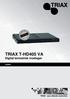 TRIAX T-HD405 VA Digital terrestrisk modtager