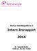 Merkur Udviklingslån A/S. Intern årsrapport. 6. regnskabsår CVRnr. 31 93 71 83