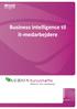 Business intelligence til it-medarbejdere