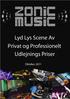 Med venlig hilsen Zonic Music