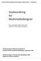 Studieordning for Multimediedesigner
