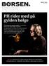 SØNDAG. PH rider med på gylden bølge