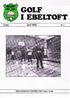 GOLF l EBELTOFT. 2.årg. apri/1983 nr.1 MEDLEMSBLAD FOR EBELTOFT GOLF CLUB