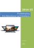 2014-15. Produktoplæg Frie Børnehaver og Fritidshjem. je@comm2ig.dk
