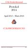 Protokol 2014. April 2015 Marts 2016 CUK-FREDERIKSSUND. Protokol 2014/15- CUK-Frederikssund Side 1