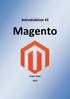 Introduktion til. Magento