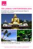 SRI LANKA I VINTERFERIEN 2014