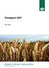 Årsrapport 2007. April 2008. Ministeriet for Fødevarer, Landbrug og Fiskeri Plantedirektoratet