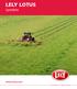 Lely Lotus Spredere. www.lely.com. innovators in agriculture
