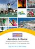 Aerobics & Dance Swingtime Aerobics & Dance Convention 10. 18. juni 2011 & 2. 10. september 2011