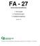 FA - 27. 1. Kort og godt 2. Produktinformation 3. Installationsvejledning. Internet baseret fjernaflæsning 2013.01.18