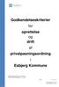 Godkendelseskriterier for oprettelse og drift af privatpasningsordning i Esbjerg Kommune
