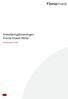 Investeringsforeningen Fionia Invest Aktier. Halvårsrapport 2008