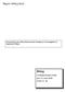 Bilag. Region Midtjylland. Orientering om Århus Kommunes forslag om overtagelse af regionale tilbud