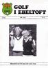 GOLF l EBELTOFT. l. årg. okt. 1982 nr.3 MEDLEMSBLAD FOR EBELTOFT GOLF CLUB